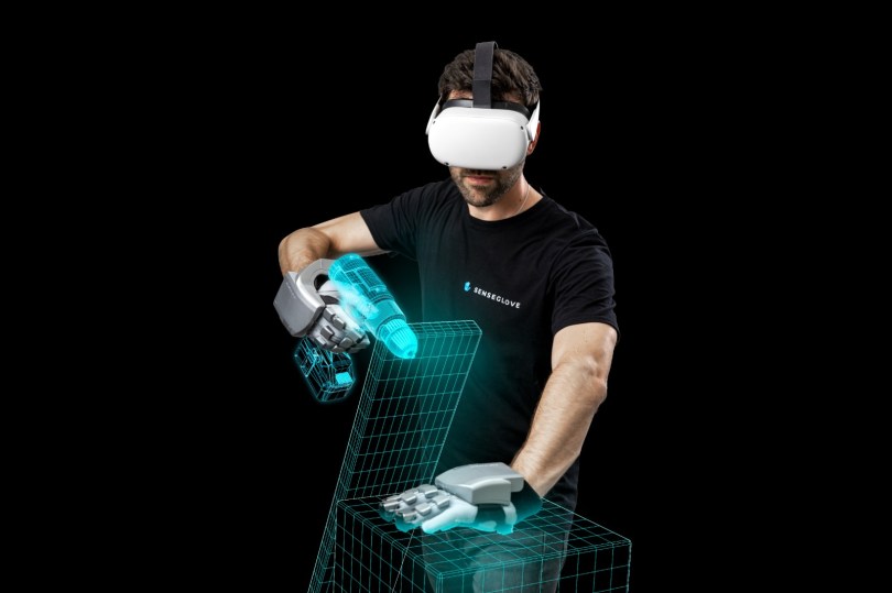 SenseGlove’s New VR Gloves Feature ‘Palm Feedback’
