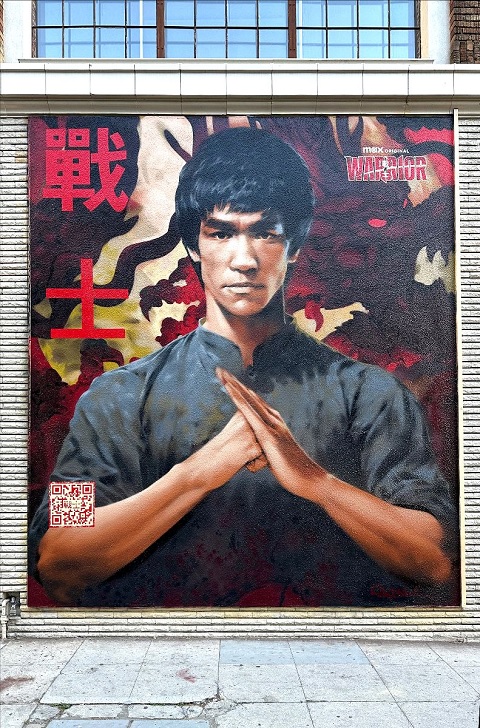 AR Murals Bring Bruce Lee To Life In NY & LA