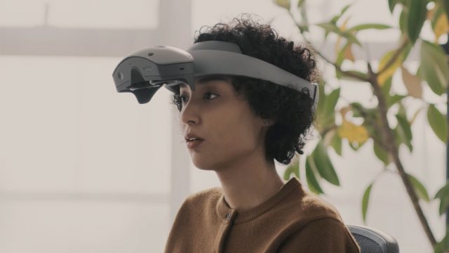 Sony Reveals Standalone MR Headset with “4K” OLED Displays and Unique Controllers