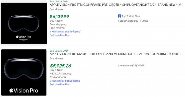Scalped Vision Pro Pre-orders Have Sold for $6,000, But Justice May Yet Prevail