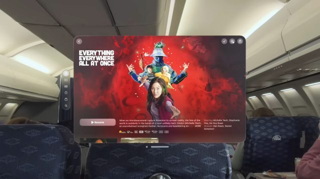Vision Pro is Hands-down the Best Movie Experience You Can Have on a Plane